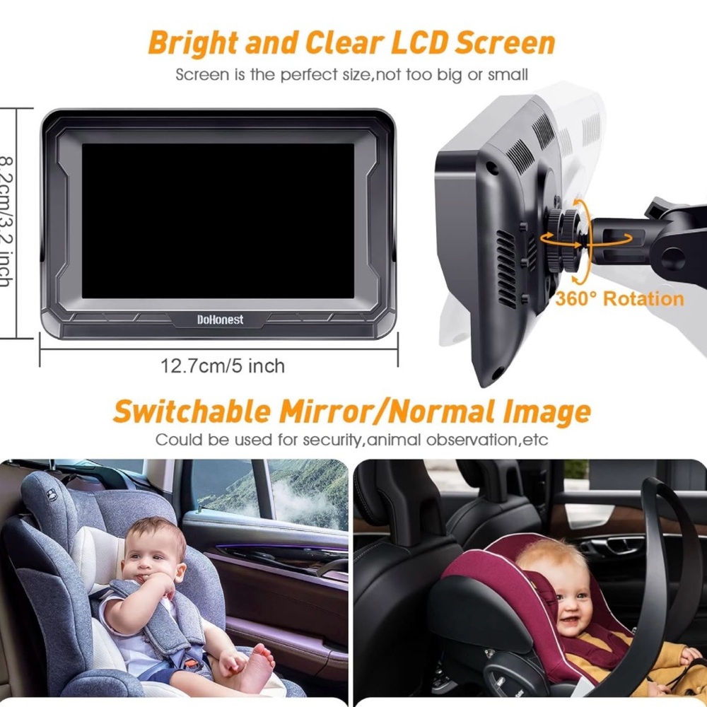 DoHonest Baby Car Camera - Picture 5 of 8